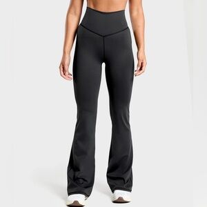 Gymshark black high-rise Flare leggings